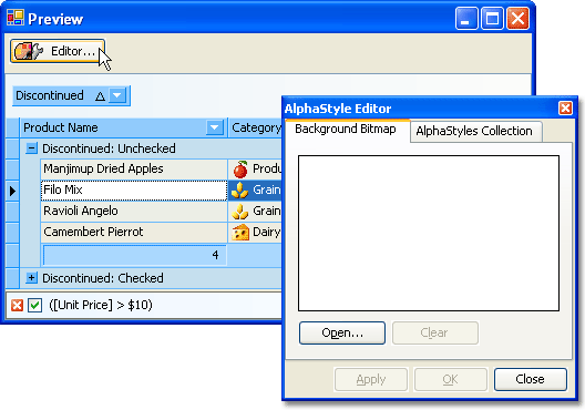 使用XtraGridBlending 组件